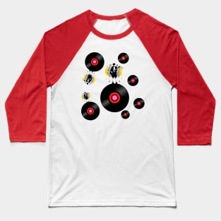 Angus on Vinyl Baseball T-Shirt